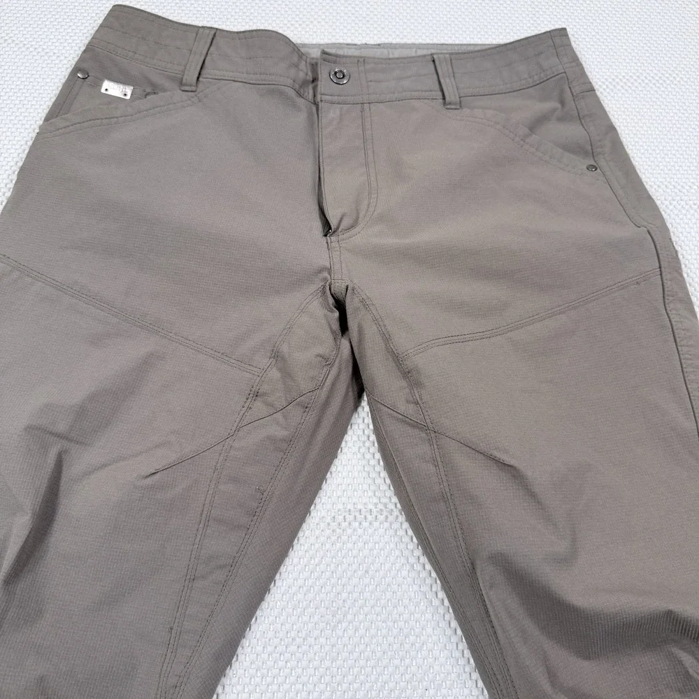 Kuhl Silencr Men's Gray Stretch Ripstop Outdoor Hiking Pants size 36x30